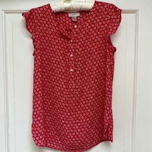 Flutter sleeve blouse size XS